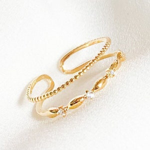 Minimalist Unisex Jewelry Minimalism Minimalist Ring Future Minimal Futuristic Unisex ring Modernist Jewelry Minimal Future Gold