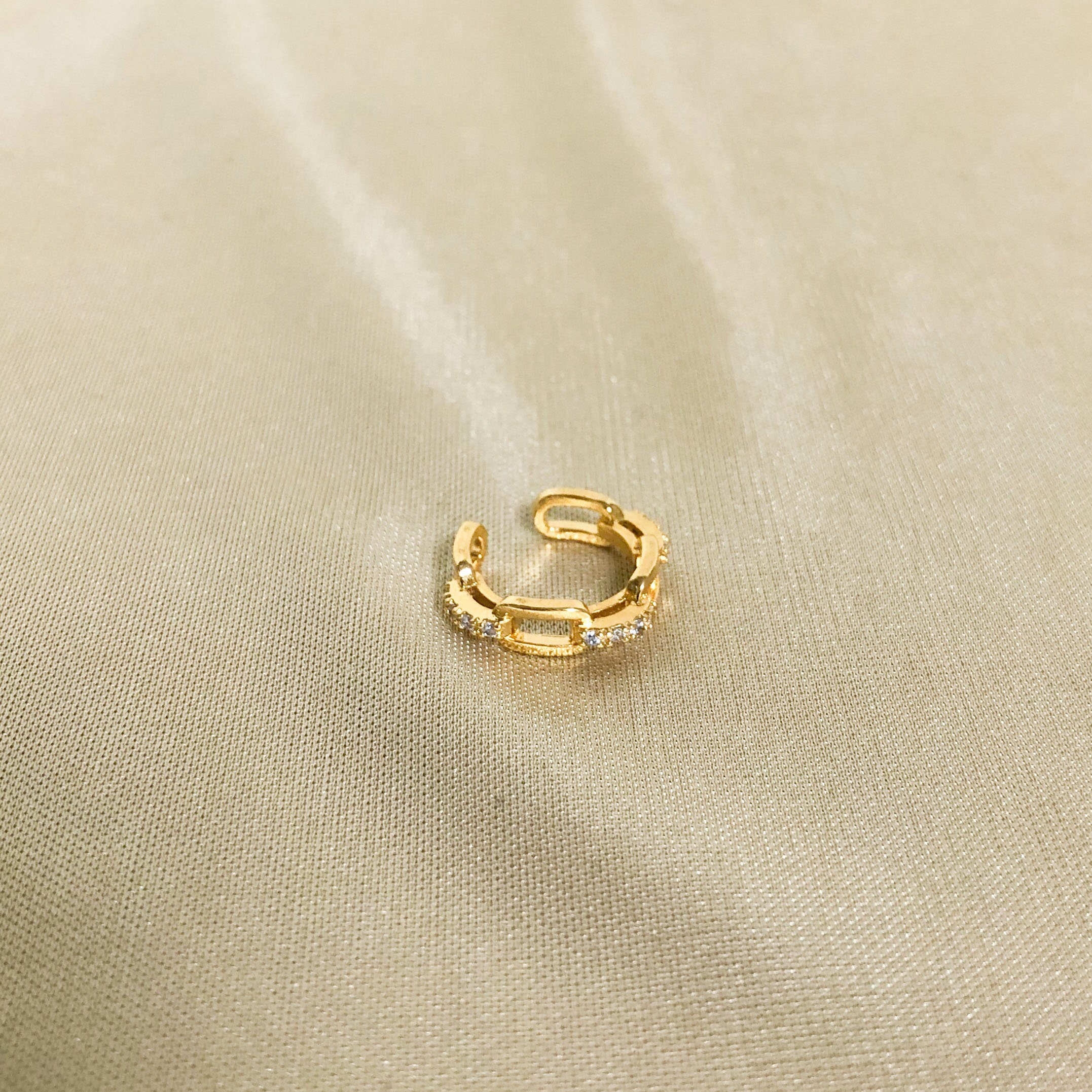 Chain Ear Cuff Huggie Ear Cuff Ear Cuff Gold Ear Cuff Etsy