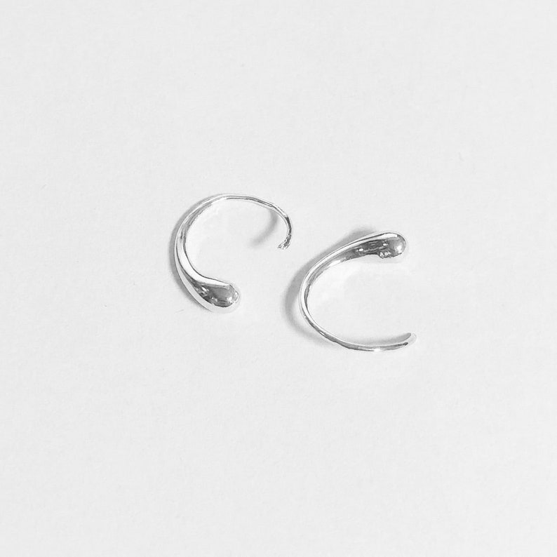 Small Hoop Earrings Minimalist Jewelry Cartilage Hoop Tiny Etsy