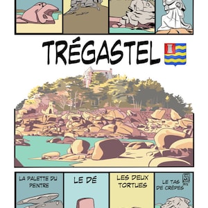 Affiche BD Trégastel