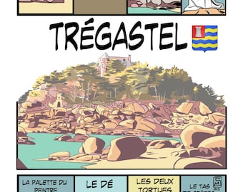 Poster BD Trégastel