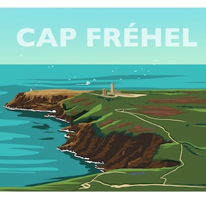 Cap Frehel-Plakat