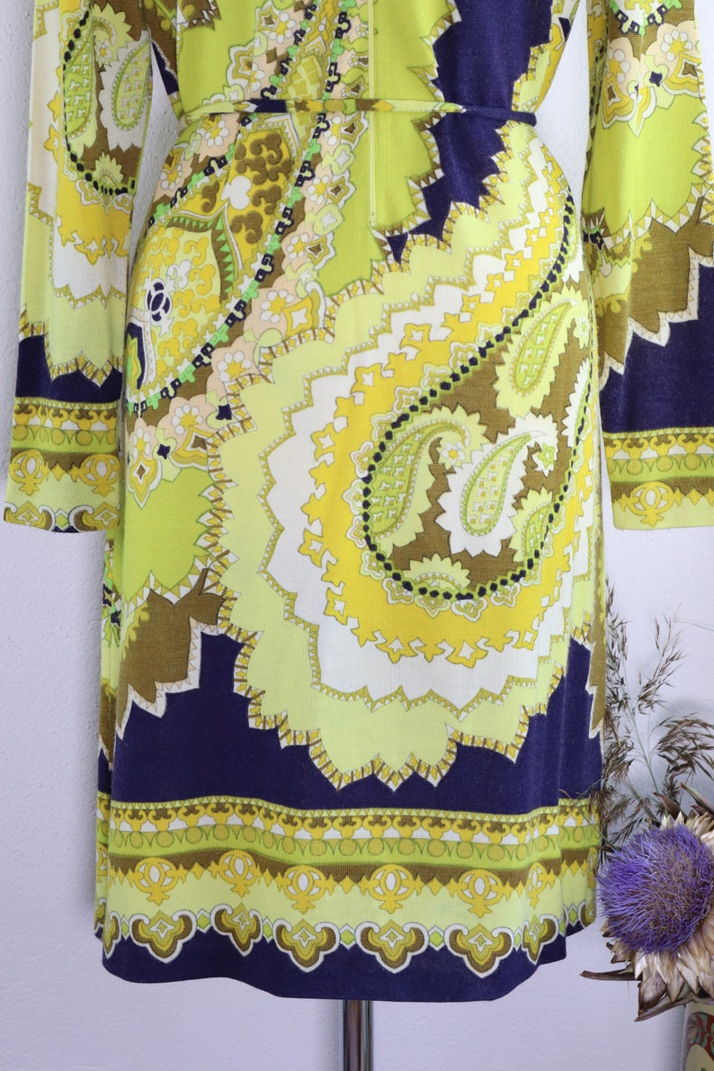Seltenes Leonard Paris 60er Jahre Wollkleid | Etsy