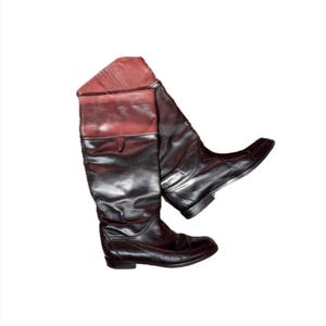 BALLY* Vintage Bally leren laarzen/rijlaarzen