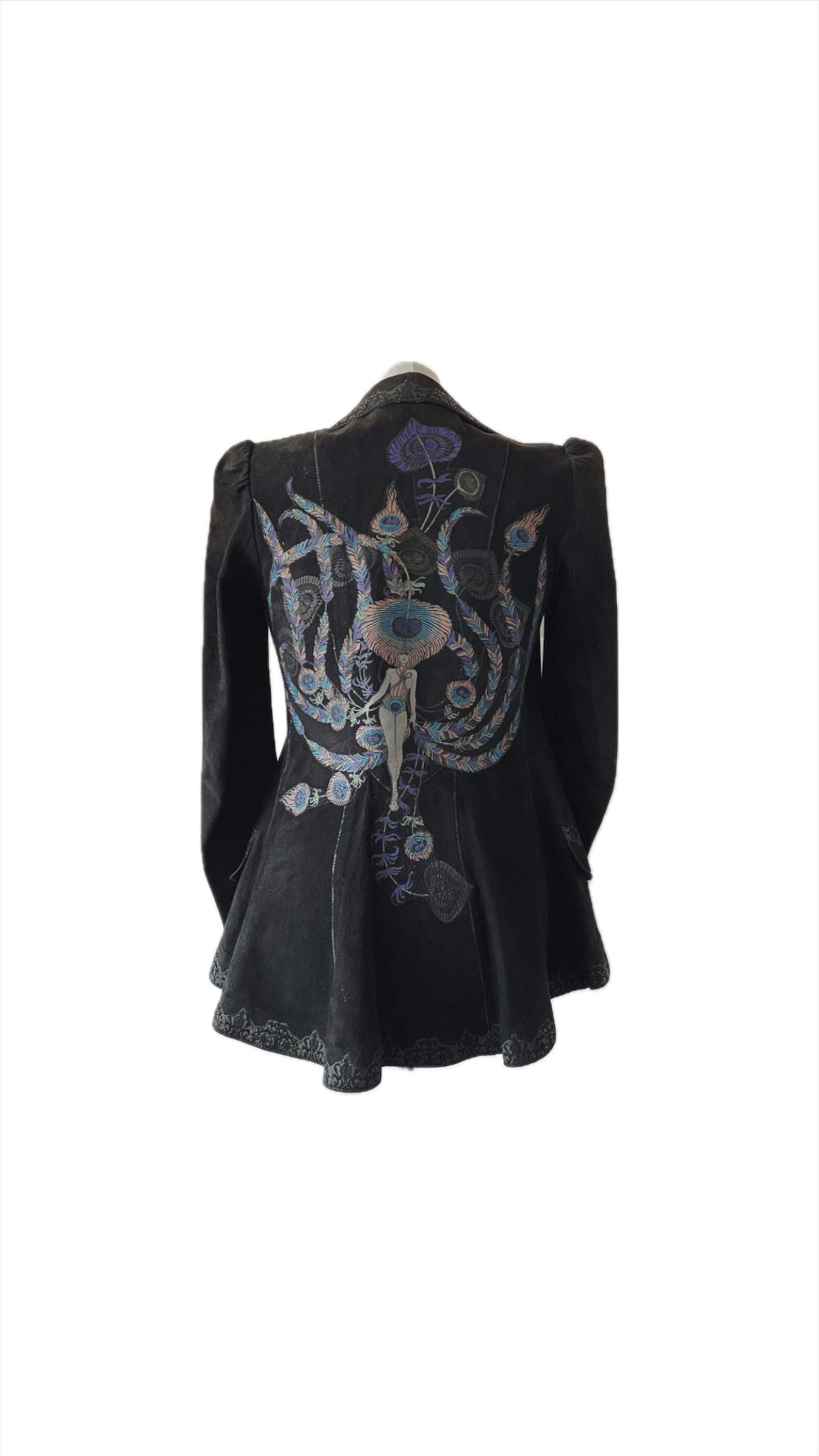 CLASS roberto cavalli レザーファージャケット Snakeskin-effect leather jacket in Black for Men | Roberto