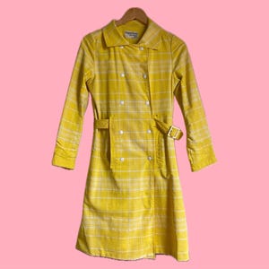COURRÈGES* 70年代 クレージュ パリ ハイパーボール トレンチ コート 1971 番号付き 画像 1