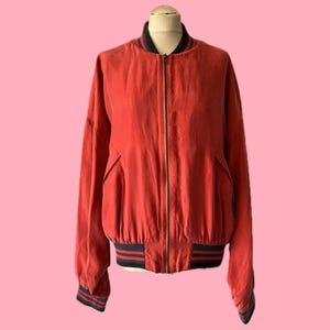80s TED LAPIDUS* Bomberjacke Samt