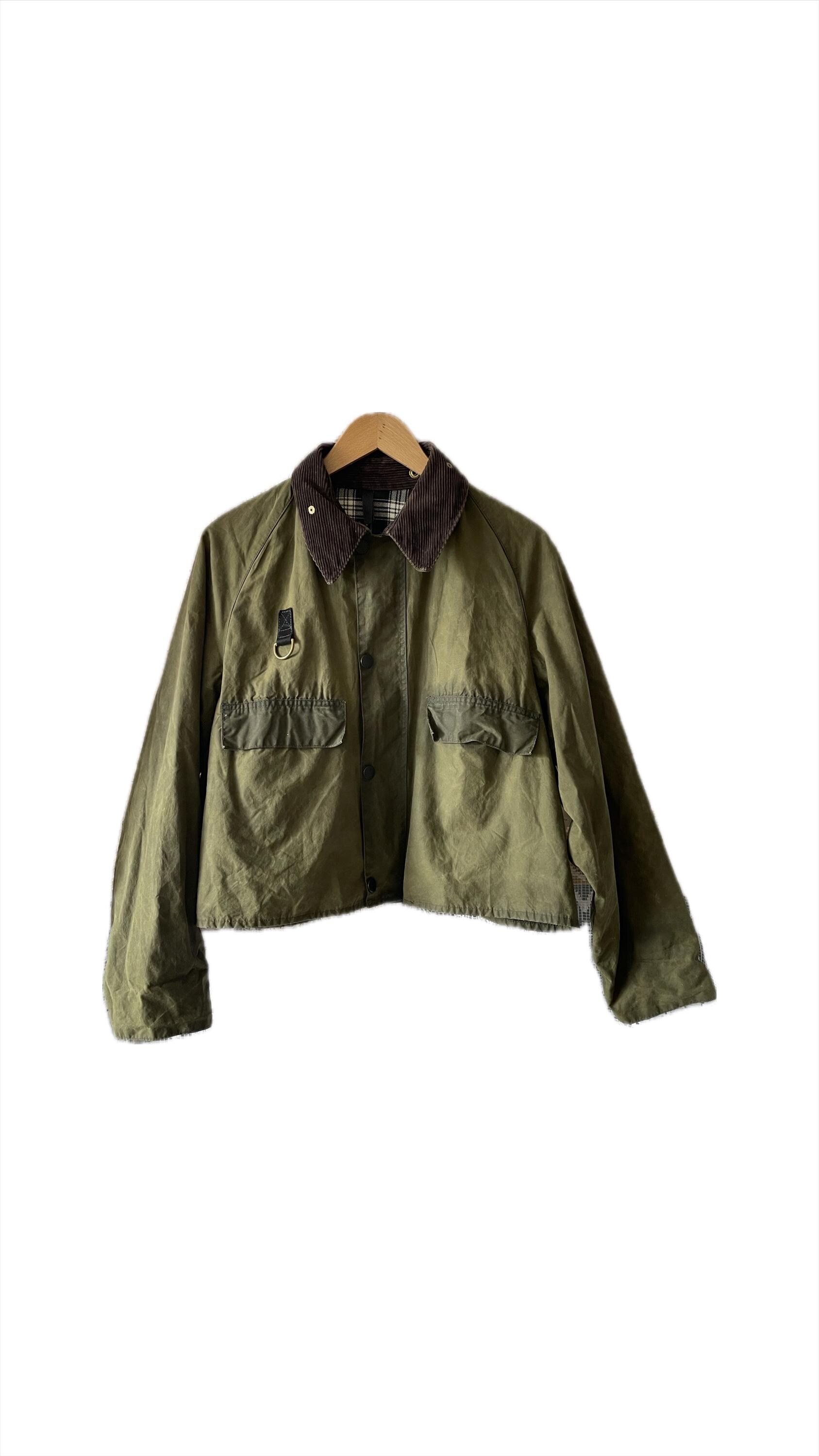 90s BARBOUR* Rare A130 Spey Wax Jacket Cropped Collector's 90s BARBOUR* Rare A130 Spey Wax Jacket Cropped Collector's
