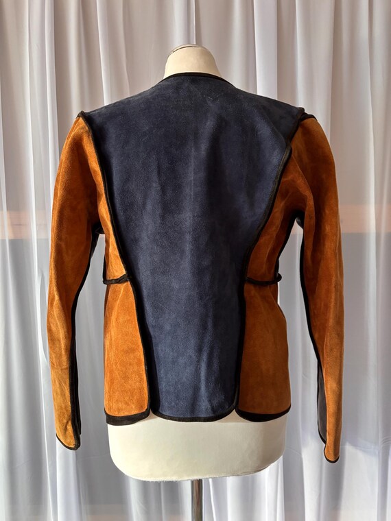 PATCHWORK LEATHER* Handmade leather jacket patchw… - image 6