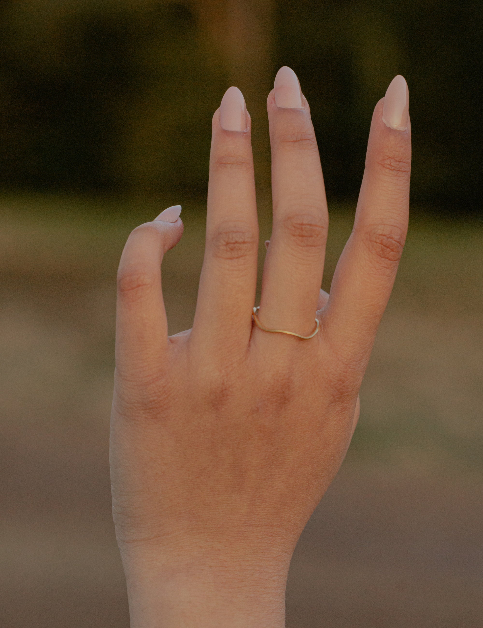 【話題:水中OK:色あせなし】AVARIA☆Sabine Gold Ring 指輪 Gold.rings|18k Gold Plated Stainless Steel Waterwave Twist