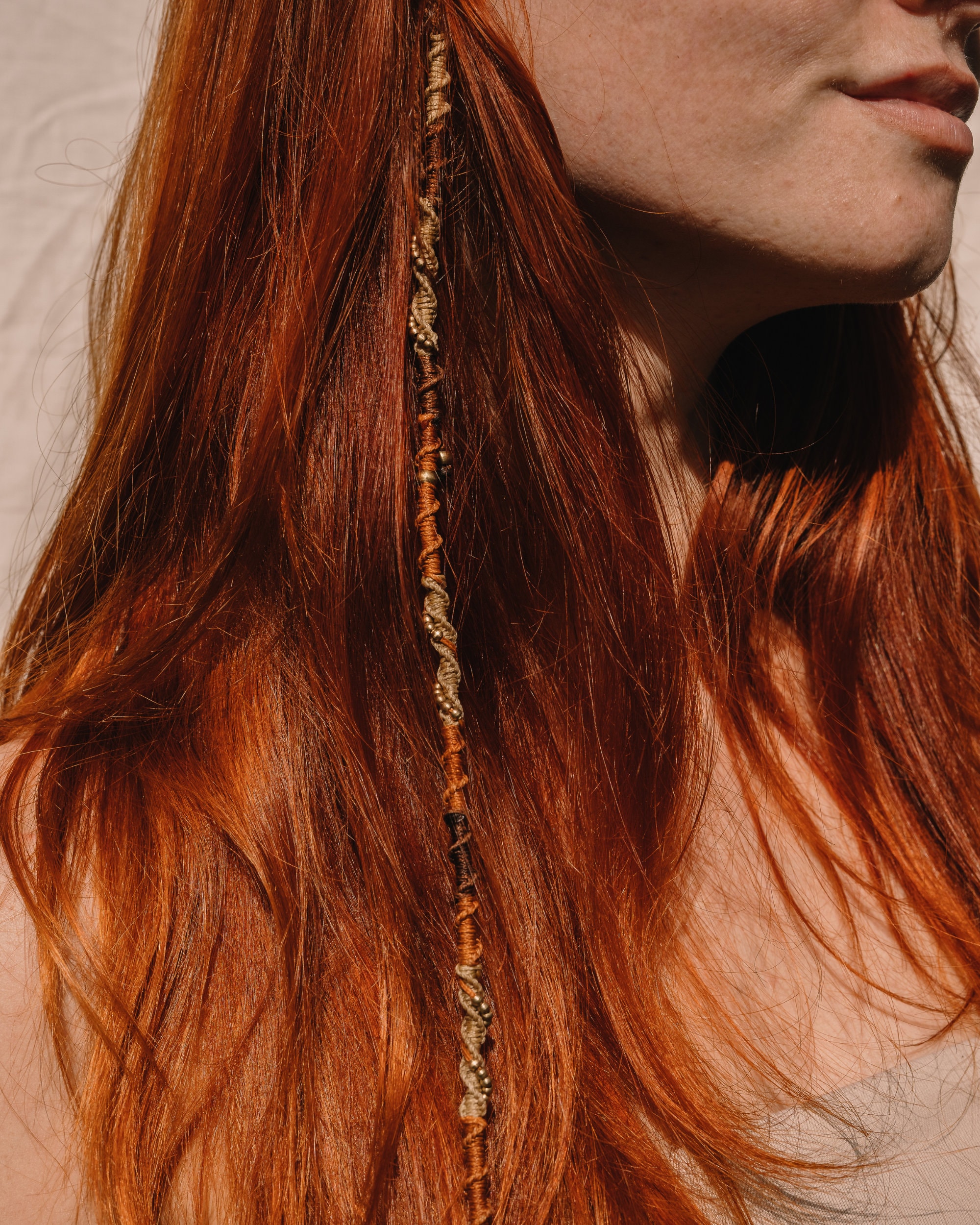 Boho Hairwrap Set, Clip in Festival Hair Accessories  display picture 3