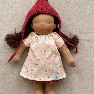 Stoffpuppe Greta nach Waldorfart, Natural Doll Bild 1