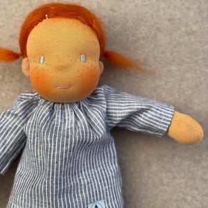 Puppe 35 cm nach Waldorfart handgemacht