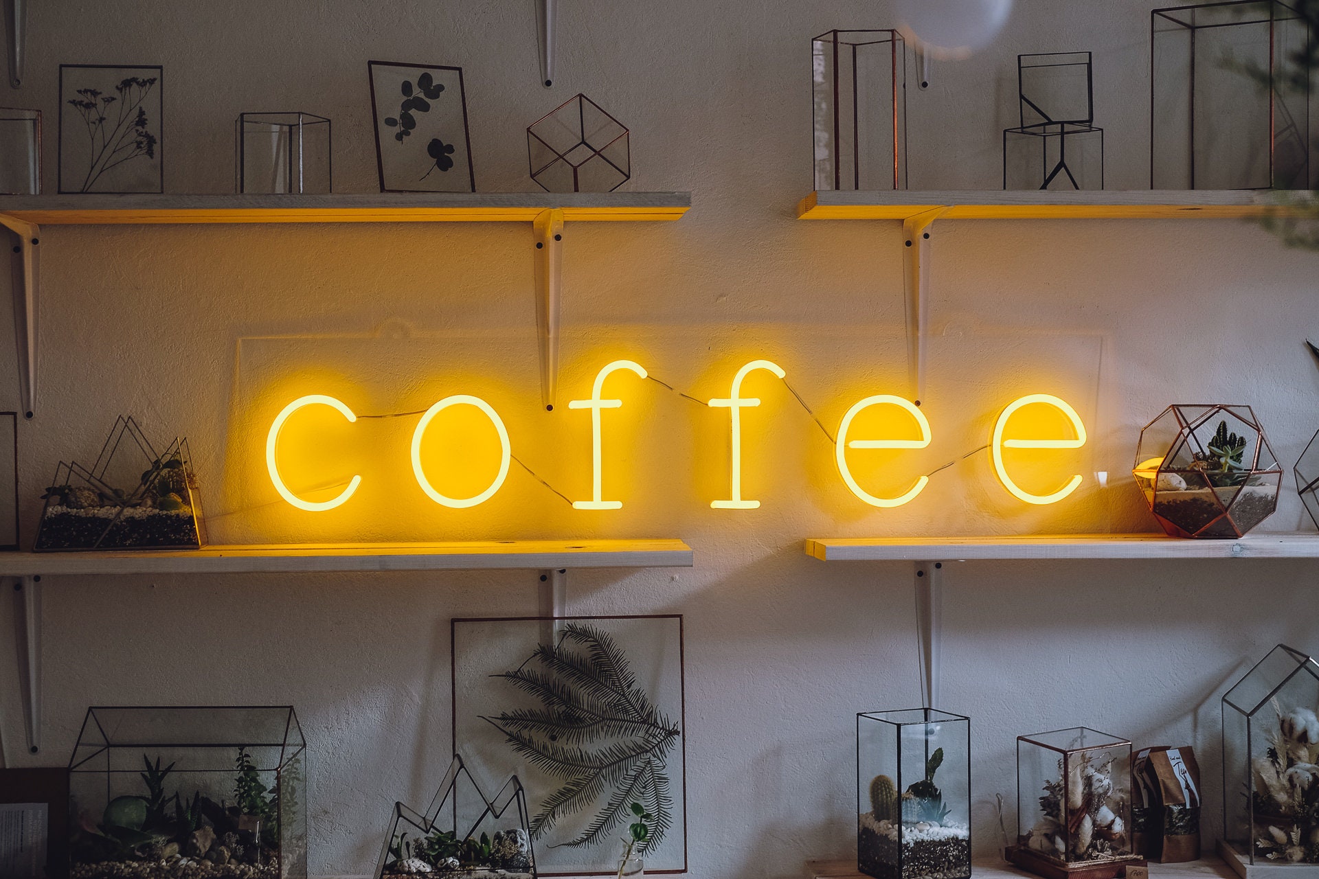 Coffee neon sign for cafe coffee shops coffee to go Etsy