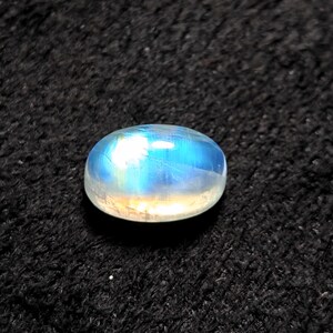 AAA Quality rainbow moonstone 7.60×11.60mm moonstone cabochon oval shape rainbow moonstone gemstone for jewelry making moonstone cabochon