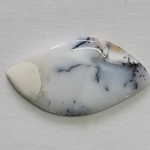 Dendritic Agate marquise Shape - Dendritic opal Stone - Merlinite - healing crystals and stones - Dendrite Agate - Dendritic Quartz Crystal