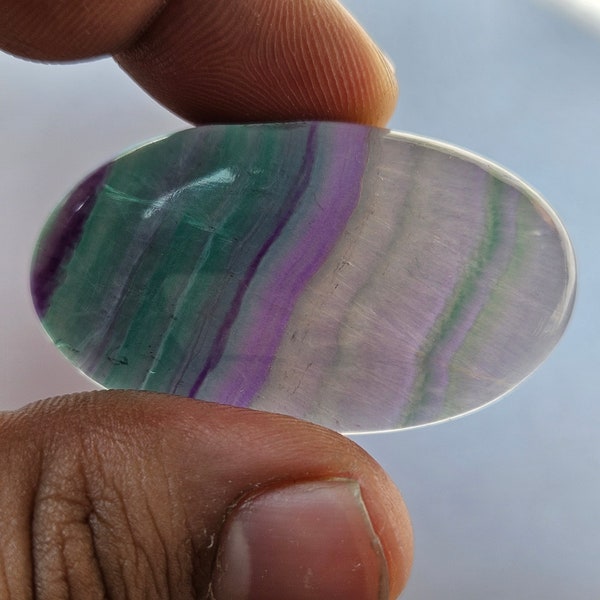 AAA Quality fluorite cabochon amazing Oval Shape fluorite gemstone fluorite jewelry making use