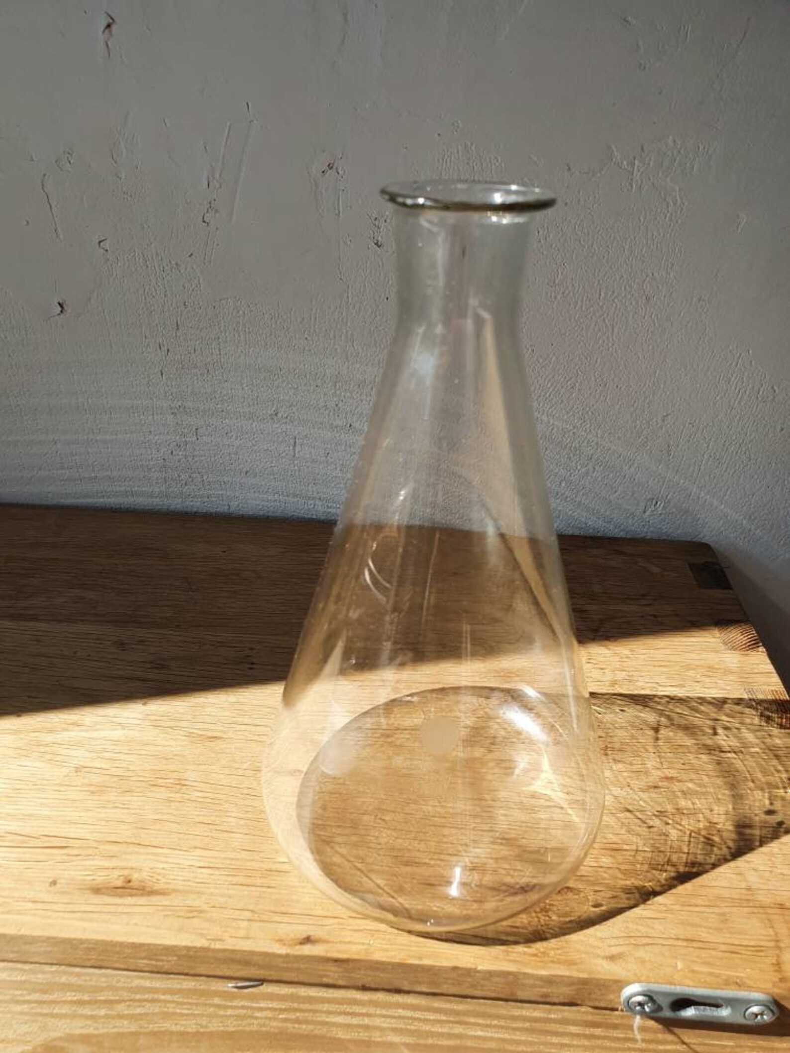 Vintage Soviet Laboratory Glassware Chemistry Flask Vase Etsy