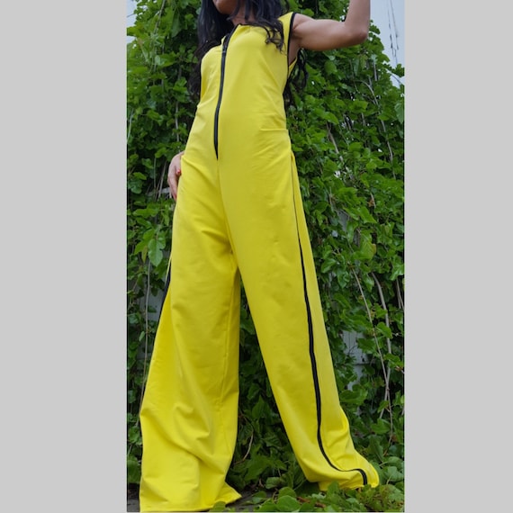 Gelber jumpsuit on sale