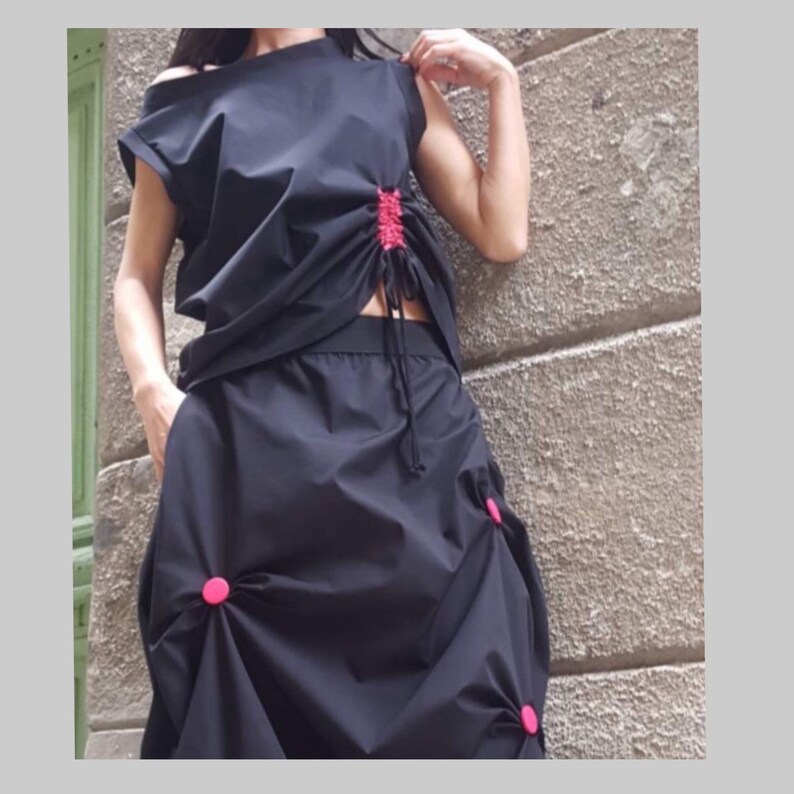 Vintage Co Ord Set/Extravagant Maxi Women Set/Cocktail Long | Etsy