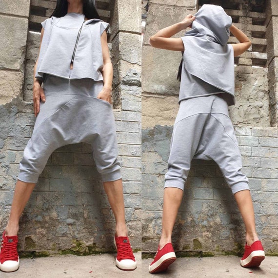 Outwear Woman Outfit/casual Grey Tracksuit/hooded Cotton - Etsy Canada