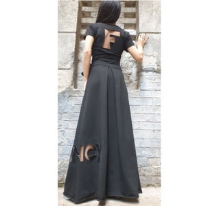 New Collection Extravagant Set/Gothic Woman Set/Wedding Set/High Skirt/Cocktail Set/Blouse Long Skirt Set/Avantgarde Cotton Set/Sexy Set