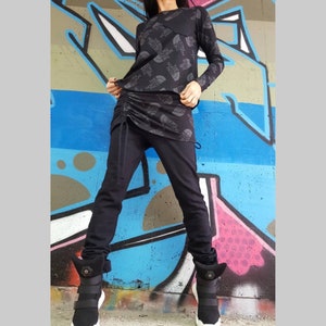 Extravagant Women Set/Asymmetric Tracksuit/Two Piece Set/Outwear Women Outfit/Casual Comfortable Set/ Everyday Women Outfit/Pants Blouse Set
