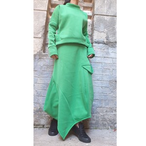 SHORTS & BLOUSE SET GREEN TANZANIA