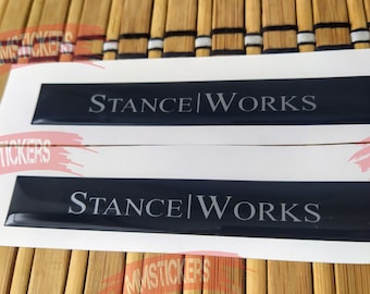 Standpunt | Werk koepelvormige stickers 3D Voor e36 lijsten Tuning