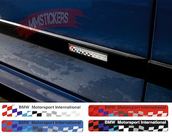 Sticker BMW Motorsport International Premium Quality Domed Stickers Logo Emblem Decal