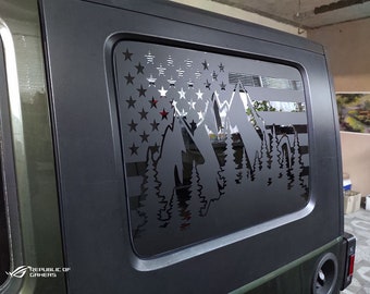 wrangler decal 4x4 offroad offroad tuning sterren voor front cover stickers