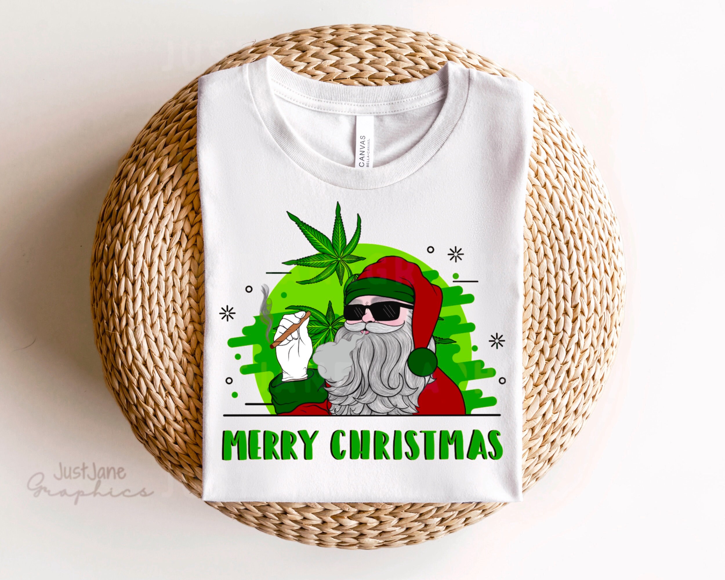 Marijuana Santa PNG, Marijuana Christmas Sublimation Design, Cannabis Weed Clipart, Ready to ...