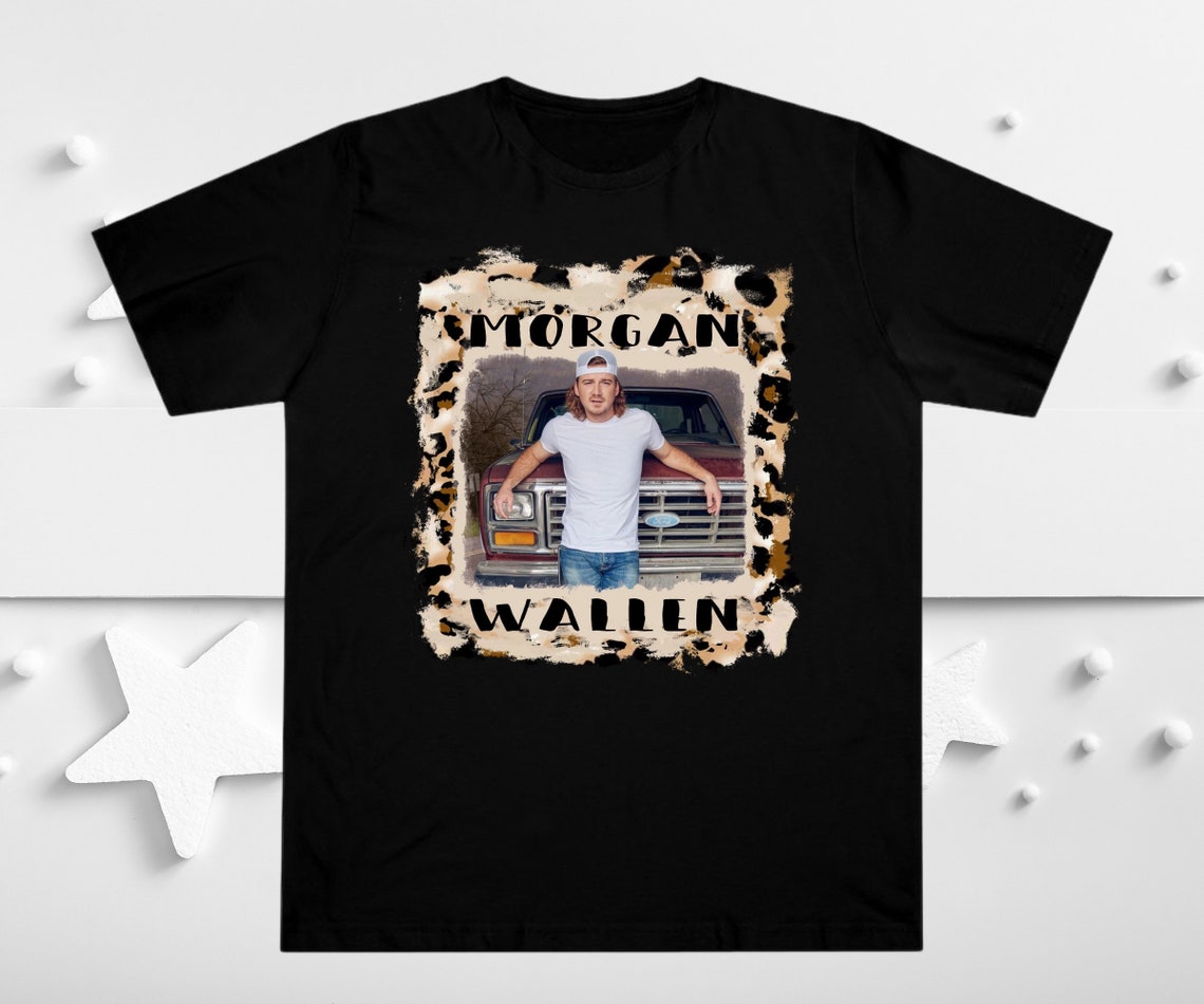 Wallen Tshirt Black leopard Wallen tee Counrty Etsy