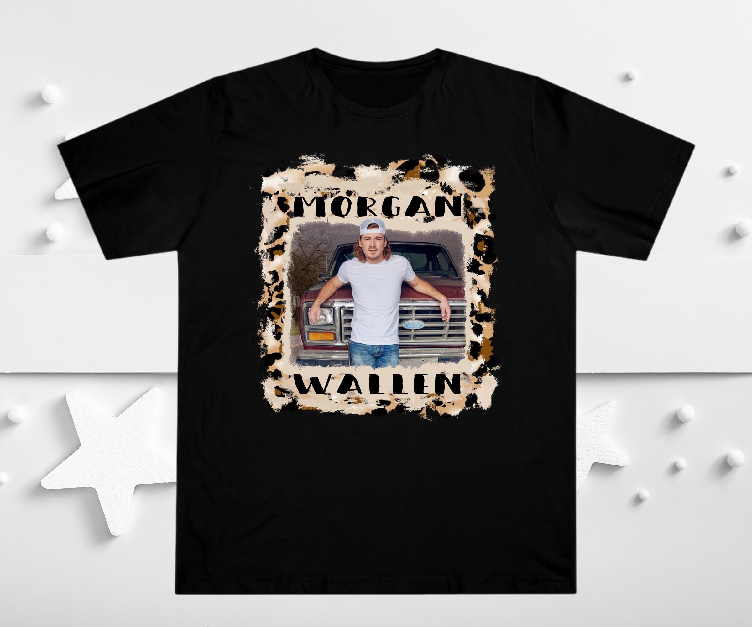 Wallen Tshirt Black leopard Wallen tee Counrty Etsy