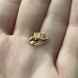 Nike 14k gold earrings new arrivals