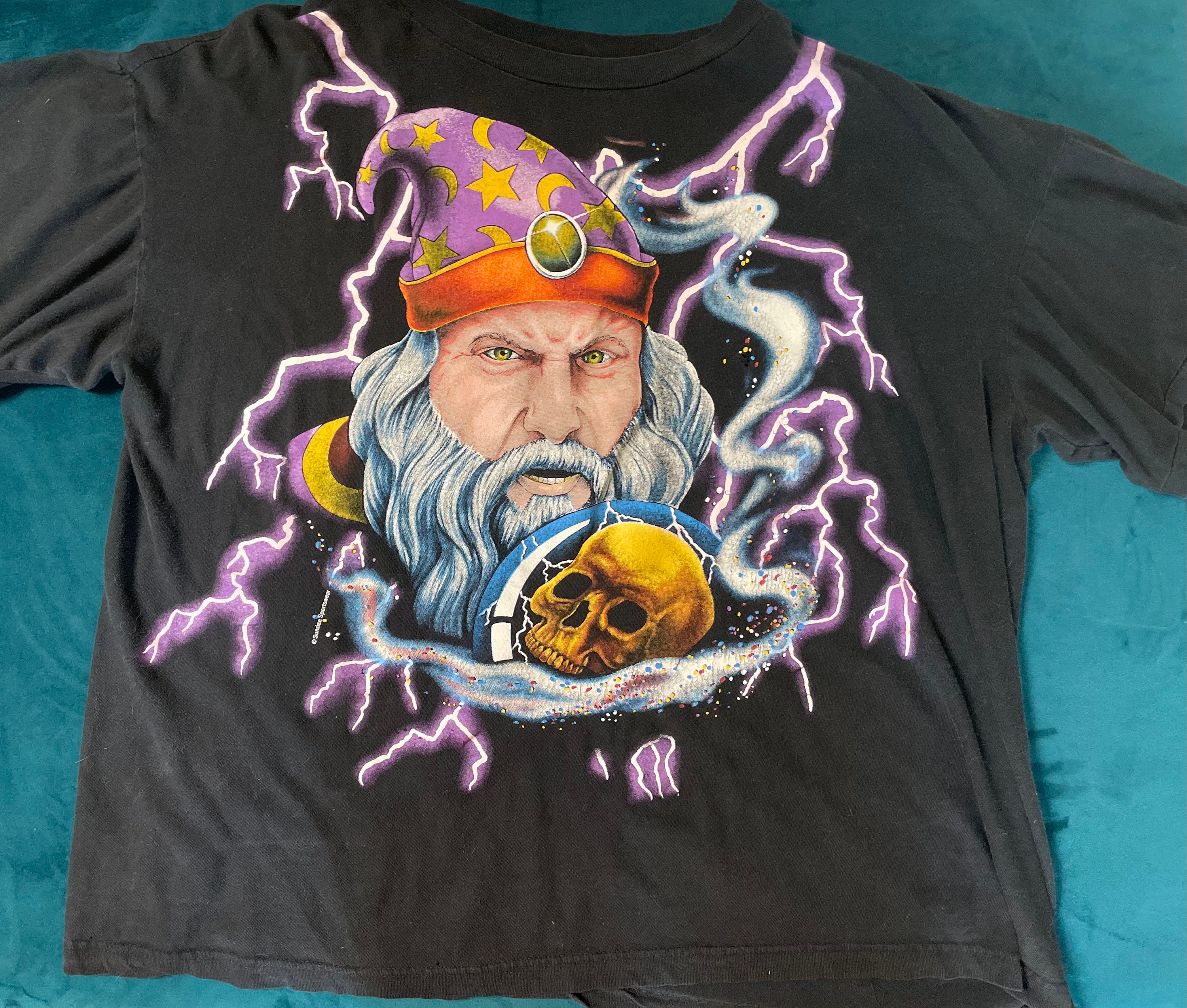 American Thunder Wizard Shirt - Etsy