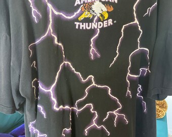 American Thunder Wizard Shirt - Etsy