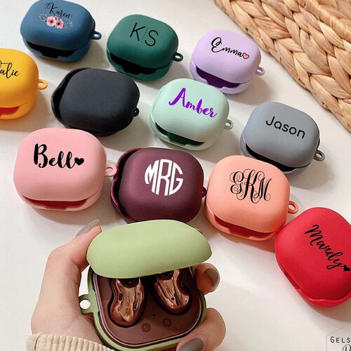 Custom Samsung Galaxy Buds Live Case Personalized Galaxy Buds Etsy Uk
