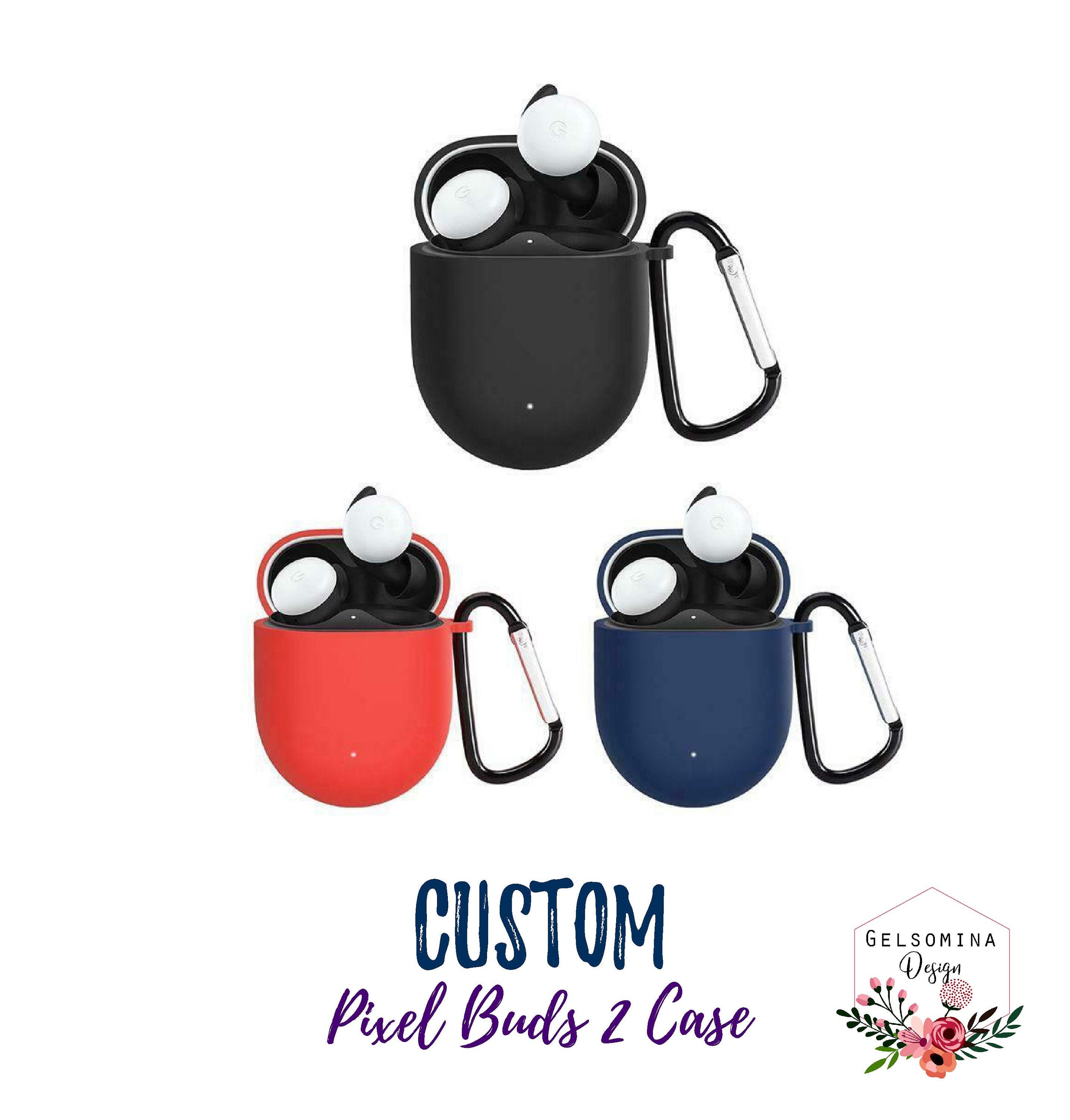 Custom Google Pixel Buds 2 Case Silicone Personalized Pixel Etsy