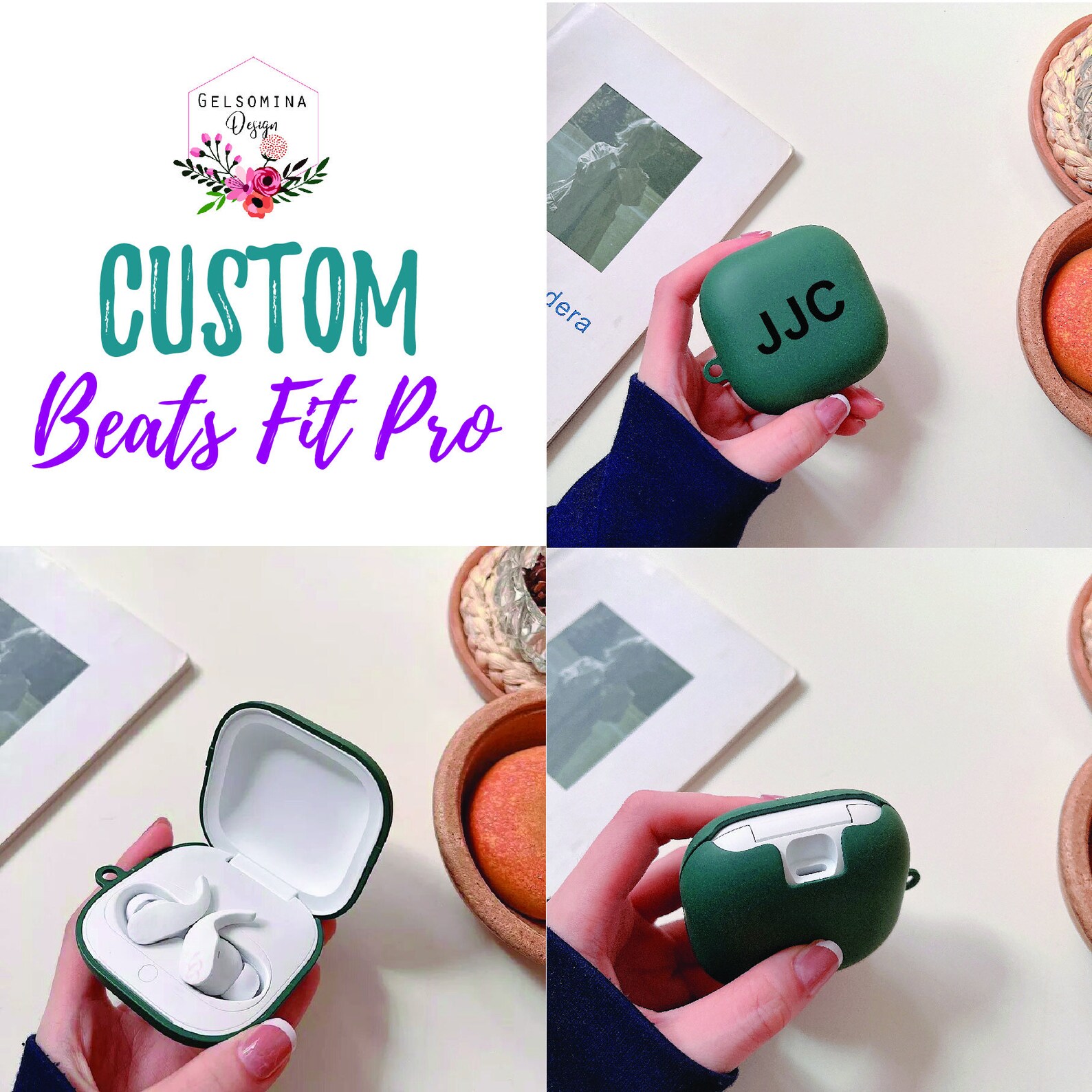 Custom Beats Fit Pro Case Personalized Beats Fit Pro Cover Etsy