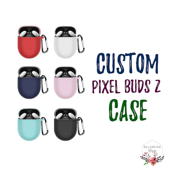 Case for Google Pixel Buds Pro Earbuds, BGAANM Silicone Pixel Buds Pro  Charging Case Protective Cover with Doll and Keychain - Cute Skin Designed