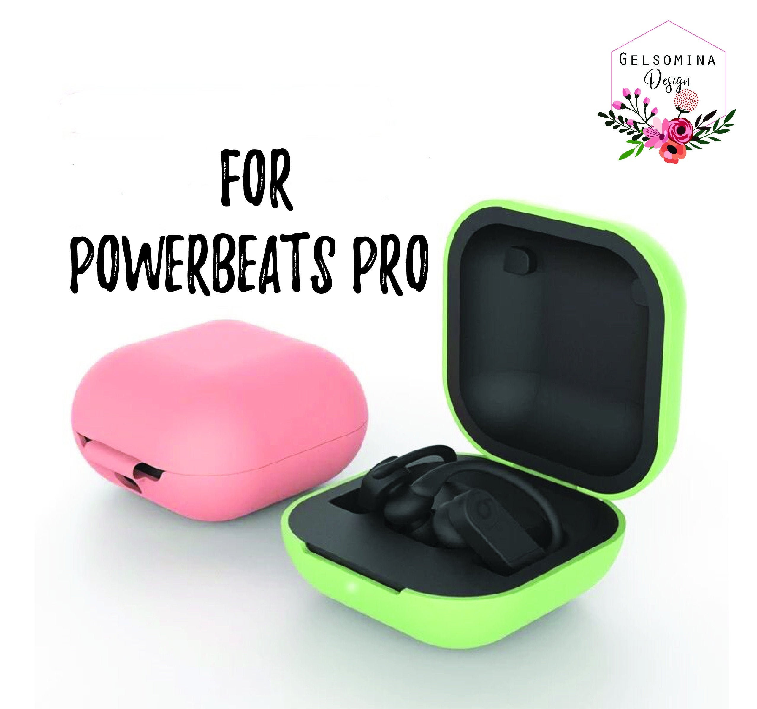Powerbeats Pro Case Custom Silicone Cover Personalized Etsy