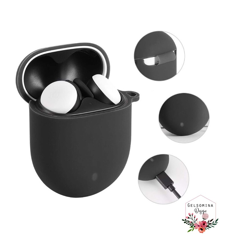 Custom Google Pixel Buds 2 Case Silicone Personalized Google Etsy