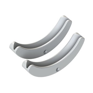 Road bike gravel wheel wall mount set made of plastic, wheel holder disc brakes, wall mounting wheels, holder for bicycle wheels