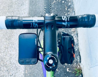 Stealth mount for Wahoo bike computer, design mount for Wahoo Elemnt, gravel, bikepacking, road and mountain bike