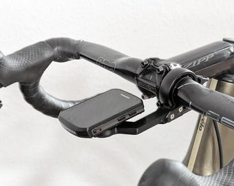 Knog Oi & Garmin/Wahoo Combo Mount | Integrated Computer Mount and Bell Holder | Clean Cockpit for Gravel and Road Bikes | 31.8 mm