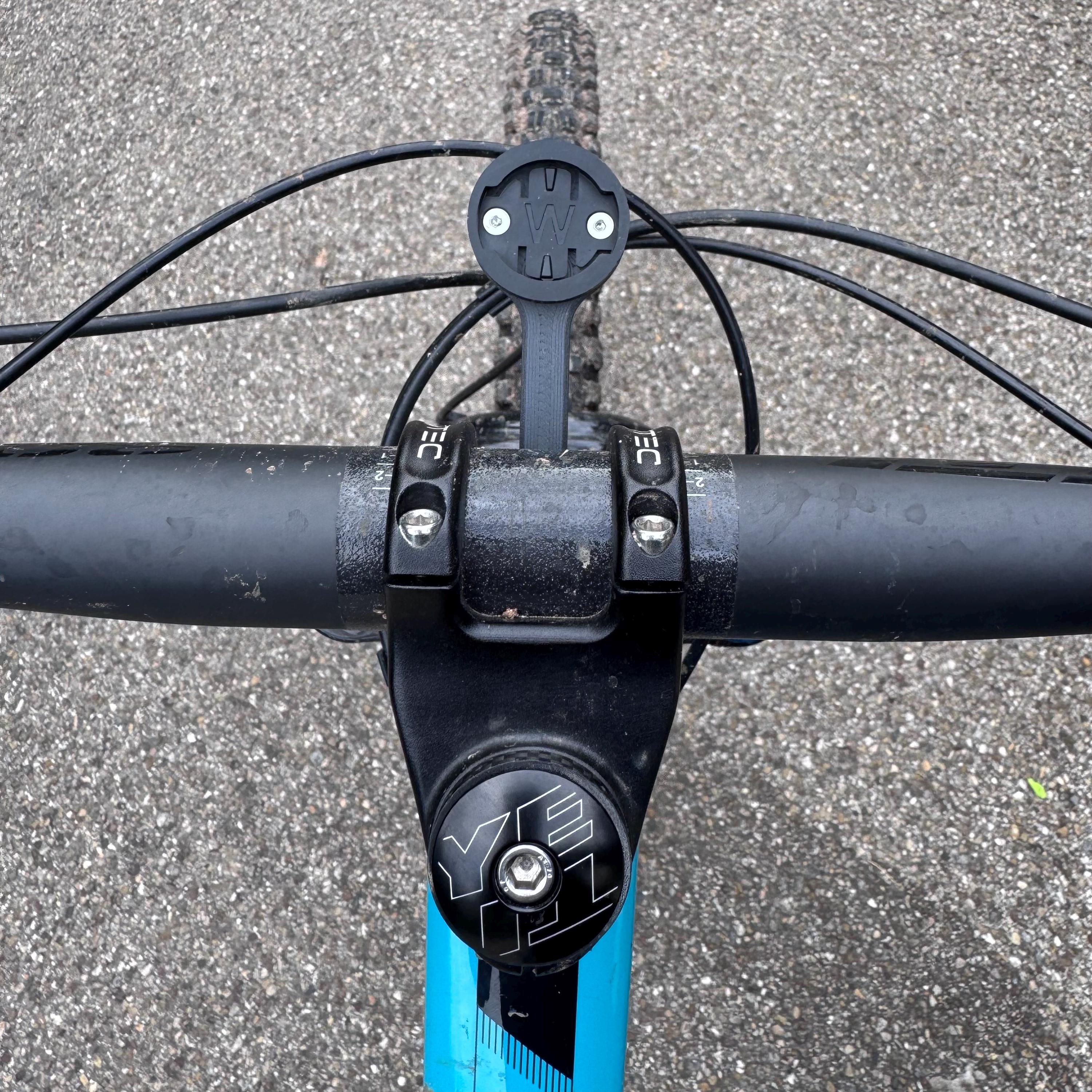 Supporto da manubrio per bicicletta, scooter e bicicletta, regolabile, per cronometro e fotocamera GoPro Garminin Bryton, Red