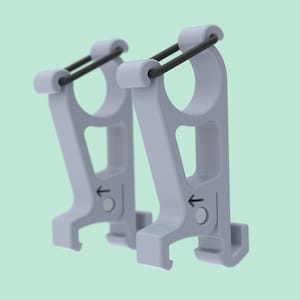 Raised Children&#39;s Bicycle Mount with Safety Lock for Thule, Attachable Bicycle Mount for Thule Strollers, Chariot Accessories