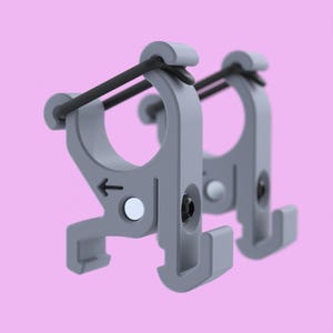 Balance bike and children&#39;s bike mount with safety lock for Thule, attachable bike mount for Thule strollers, Chariot accessories