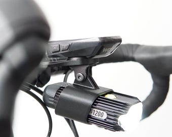 GoPro mount for Lezyne Deca 1200 (German road traffic regulations) | Stable aero underbar mount | Integrated cockpit | Light mount for road and gravel bikes